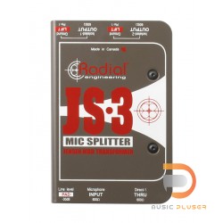 Radial JS3 Microphone Spliter