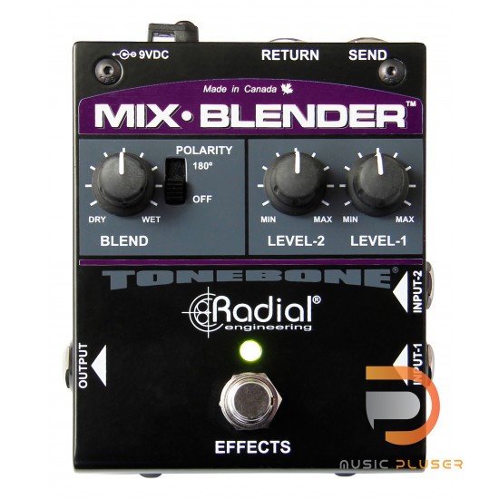 Radial Mix-Blender Instrument Combiner