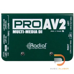 Radial ProAV2 Stereo Passive DI