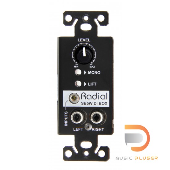 Radial StageBug SB-5W Wall-mounted stereo direct box Radial StageBug SB-5W Wall-mounted stereo direct box