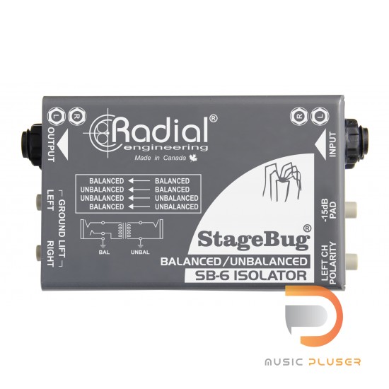 Radial StageBug SB-6 Isolator Radial StageBug SB-6 Isolator