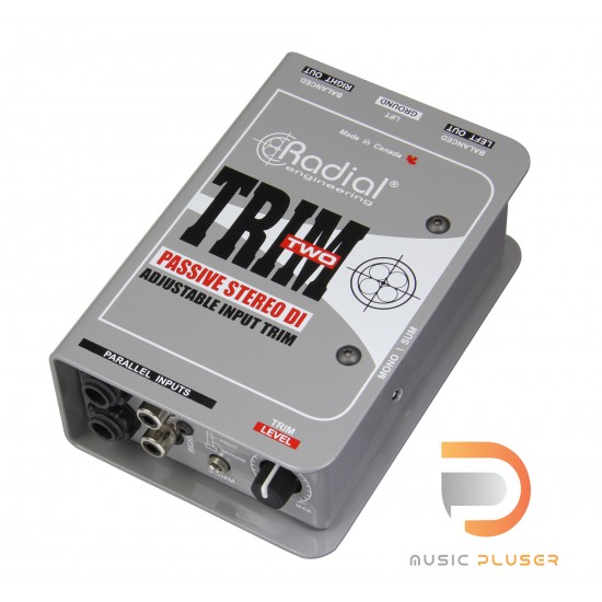 Radial Trim-Two Stereo DI with Level Control Radial Trim-Two Stereo DI with Level Control