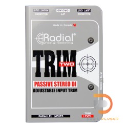 Radial Trim-Two Stereo DI with Level Control