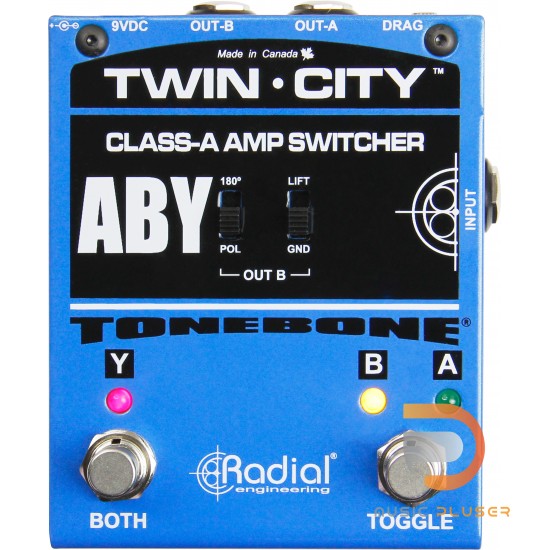 Radial Twin-City Active Amp Switcher Radial Twin-City Active Amp Switcher