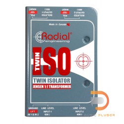 Radial Twin-ISO Two Channel Line Level Isolator