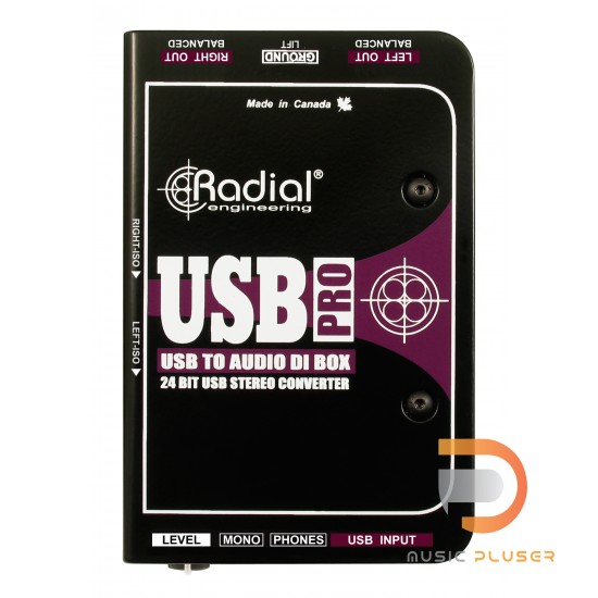 Radial USB-Pro Stereo USB DI Radial USB-Pro Stereo USB DI