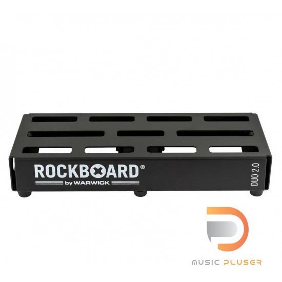 บอร์ดเอฟเฟค RockBoard DUO 2.0 Pedalboard with Flight Case