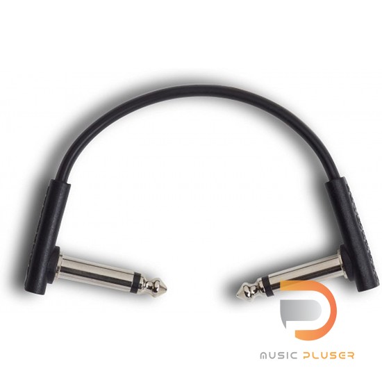 RockBoard Flat Patch Cable Black 10 CM