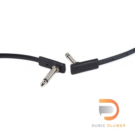 RockBoard Flat Patch Cable Black 10 CM