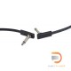 RockBoard Flat Patch Cable Black 10 CM