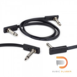 RockBoard Flat Patch Cable Black 30 CM