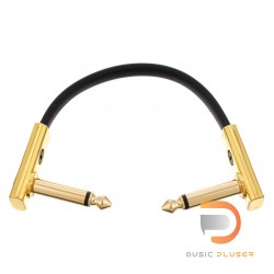 RockBoard Flat Patch Cable Gold 10 CM