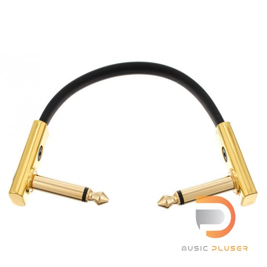 RockBoard Flat Patch Cable Gold 10 CM RockBoard Flat Patch Cable Gold 10 CM