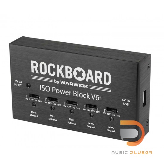 พาวเวอร์ซัพพลาย RockBoard ISO Power Block V6 Plus Isolated Multi Power Supply
