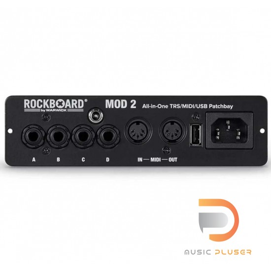 RockBoard MOD 2 V2- All-in-one Patchbay – TSTRS, MIDI & USB