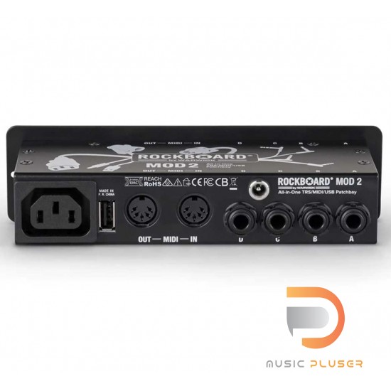 RockBoard MOD 2 V2- All-in-one Patchbay – TSTRS, MIDI & USB