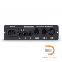 RockBoard MOD 3 V2 – All-in-One TRS & XLR Patchbay for Vocalists & Acoustic Players