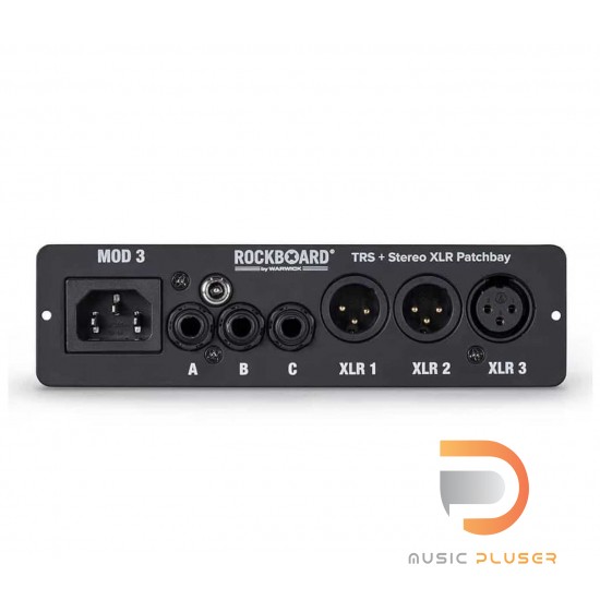 RockBoard MOD 3 V2 – All-in-One TRS & XLR Patchbay for Vocalists & Acoustic Players