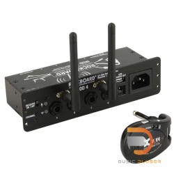 RockBoard MOD 4 & U2 Transmitter – 2.4 GHz Guitar Wireless Receiver, Transmitter + TRS Patchbay