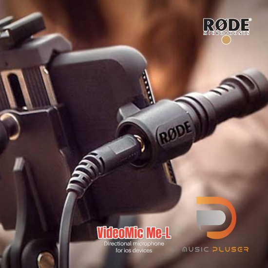 ไมค์ Rode VideoMic Me-L Directional microphone for iOS Device ประกันศูนย์ไทย ไมค์ Rode VideoMic Me-L Directional microphone for iOS Device ประกันศูนย์ไทย
