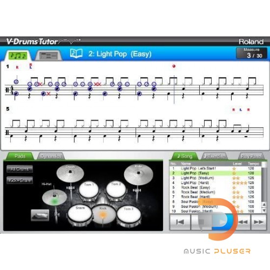 Roland DT-1 V-Drums Tutor