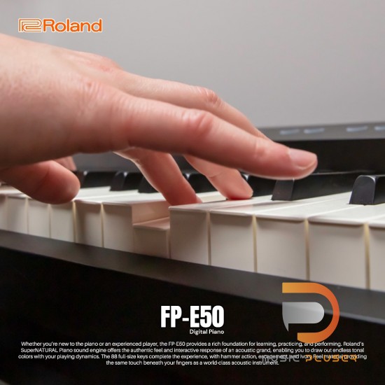 เปียโนไฟฟ้า Roland FP-E50 เปียโนไฟฟ้า Roland FP-E50