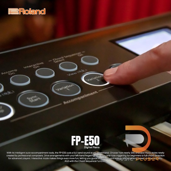 เปียโนไฟฟ้า Roland FP-E50 เปียโนไฟฟ้า Roland FP-E50