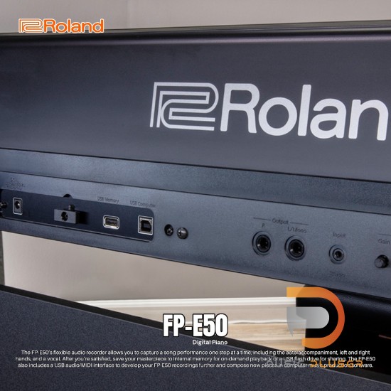 เปียโนไฟฟ้า Roland FP-E50 เปียโนไฟฟ้า Roland FP-E50