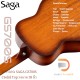 กีต้าร์โปร่ง SAGA GS700S ( Solid Top ) ขนาด 38 นิ้ว