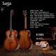 กีตาร์โปร่ง Saga K1GN All Solid กีตาร์โปร่ง Saga K1GN All Solid