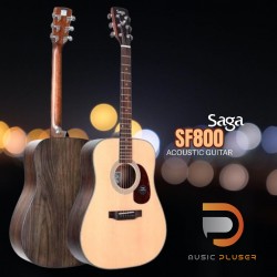 กีต้าร์โปร่ง SAGA SF800 ( Solid Top ) ขนาด 41 นิ้ว