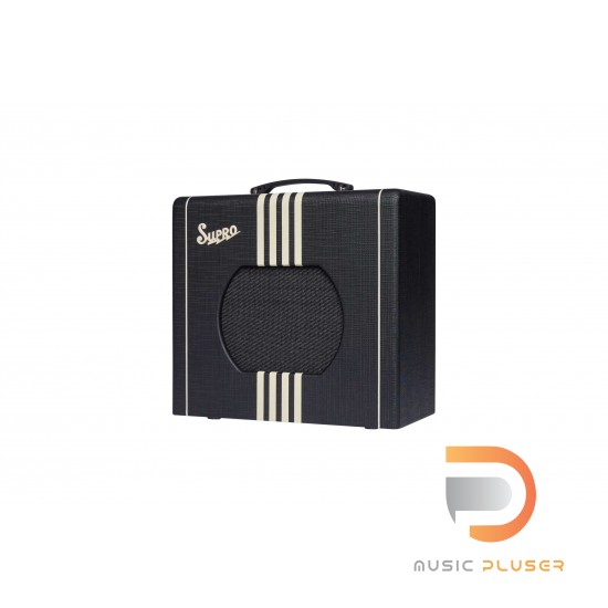 Supro Delta King 10 Black & Cream