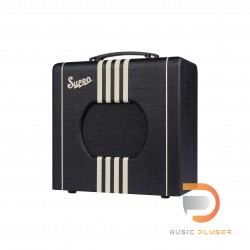 Supro Delta King 8 Black & Cream