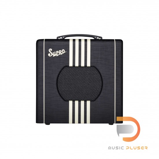 Supro Delta King 8 Black & Cream