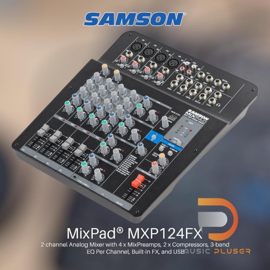 Samson : MixPad® MXP124FX Samson : MixPad® MXP124FX