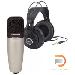 Samson C01SR850 – Condenser Mic Headphones Bundle