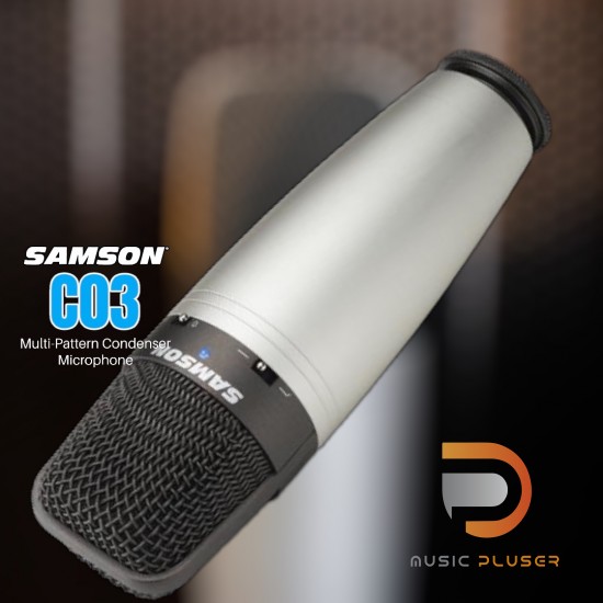 ไมโครโฟน Samson C03 Multi-Pattern Condenser Microphone