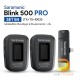 Saramonic Blink 500 Pro ไมโครโฟนไร้สายพร้อมไมค์คลิปหนีบเสื้อ iOS Devices