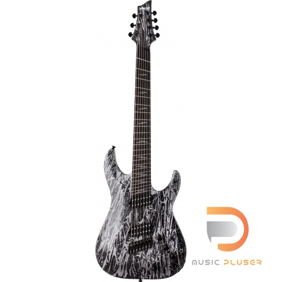 Schecter C-7 Multiscale Silver Mountain