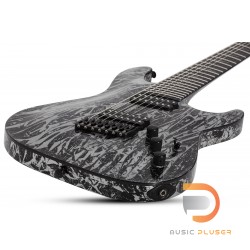 Schecter C-7 Multiscale Silver Mountain