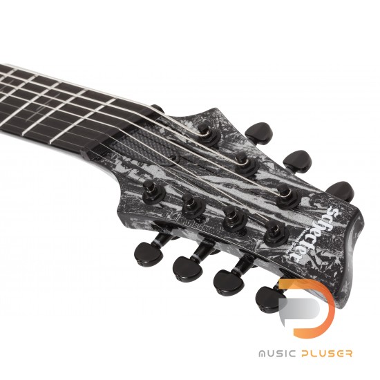 Schecter C-7 Multiscale Silver Mountain