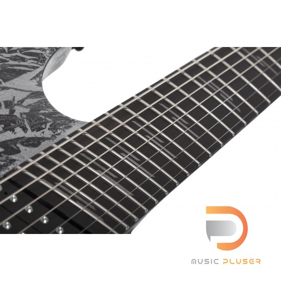 Schecter C-7 Multiscale Silver Mountain