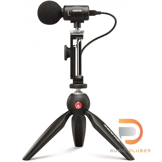 Shure Motiv MV88+ Video Kit Digital Stereo Condensor Microphone Shure Motiv MV88+ Video Kit Digital Stereo Condensor Microphone