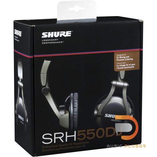 Shure SRH550 DJ Professional Quality DJ Headphones Shure SRH550 DJ Professional Quality DJ Headphones
