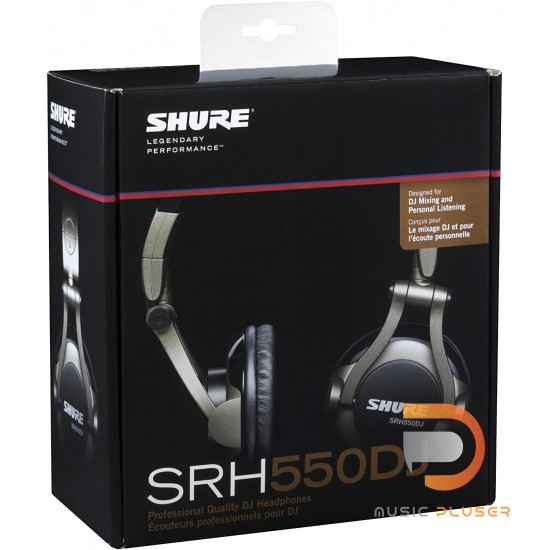 Shure SRH550 DJ Professional Quality DJ Headphones