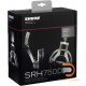 Shure SRH750 DJ Professional DJ Headphones