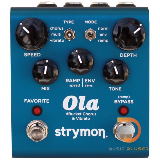 Strymon Ola dBucket Chorus and Vibrato Pedal Strymon Ola dBucket Chorus and Vibrato Pedal