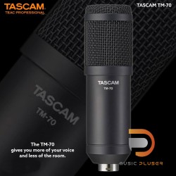 TASCAM TM-70 Dynamic Broadcast Streaming Microphone