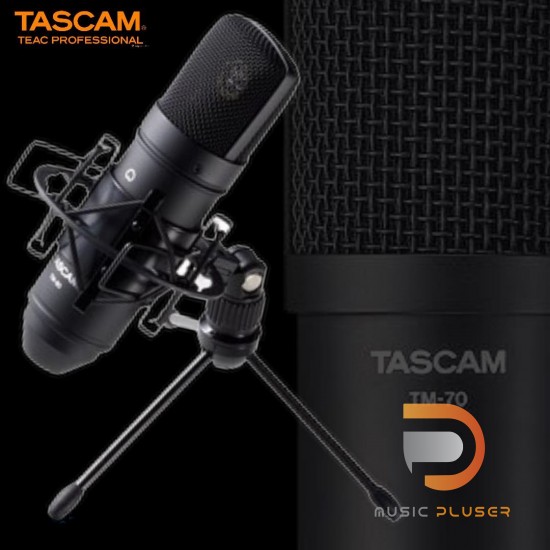 TASCAM TM-70 Dynamic Broadcast Streaming Microphone TASCAM TM-70 Dynamic Broadcast Streaming Microphone