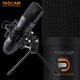 TASCAM TM-70 Dynamic Broadcast Streaming Microphone